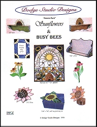 Sunflowers & Busy Bees  - 