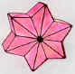 Ceiling Star flush mount fixture - Patterns-Ceiling