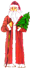 Old Fashioned Santa - Patterns-Flat