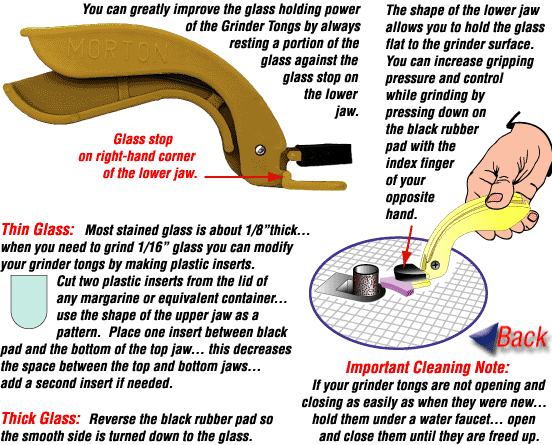 Morton Grinder Tongs - GrinderAccessories